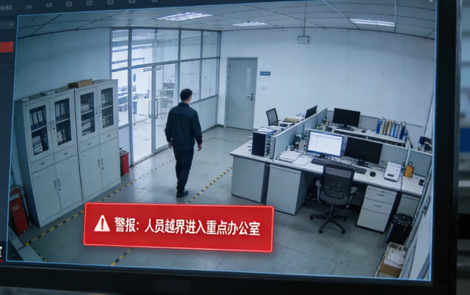 越界识别