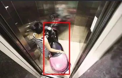 电梯电动车识别