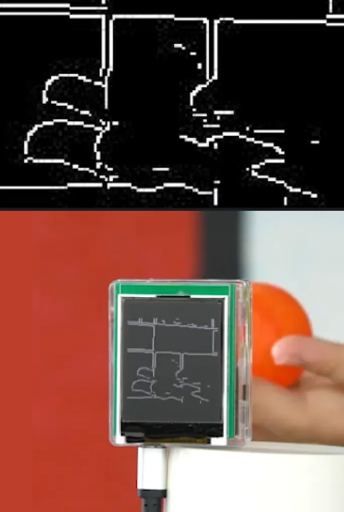 OpenMV Detección de bordes Feature