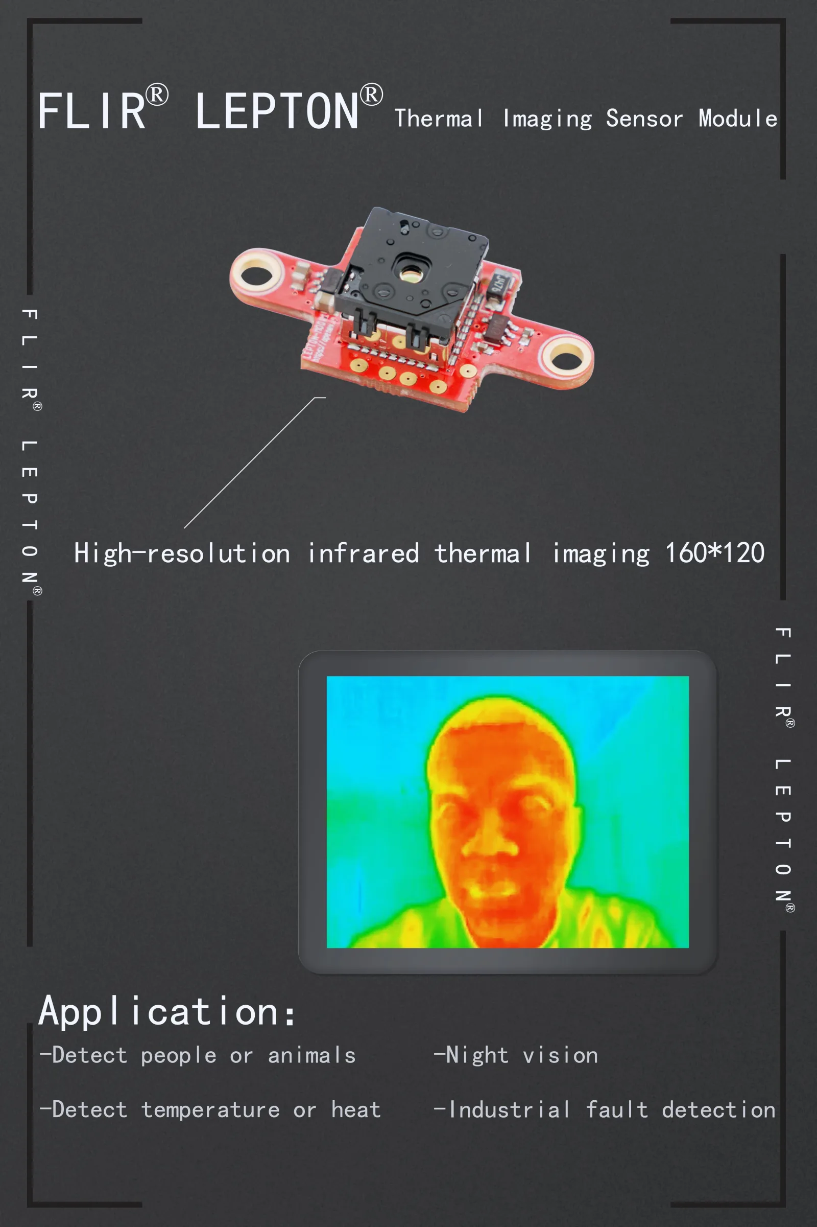 OpenMV Infrared Thermal Imaging Module - FLIR Lepton 3.5 product image 1